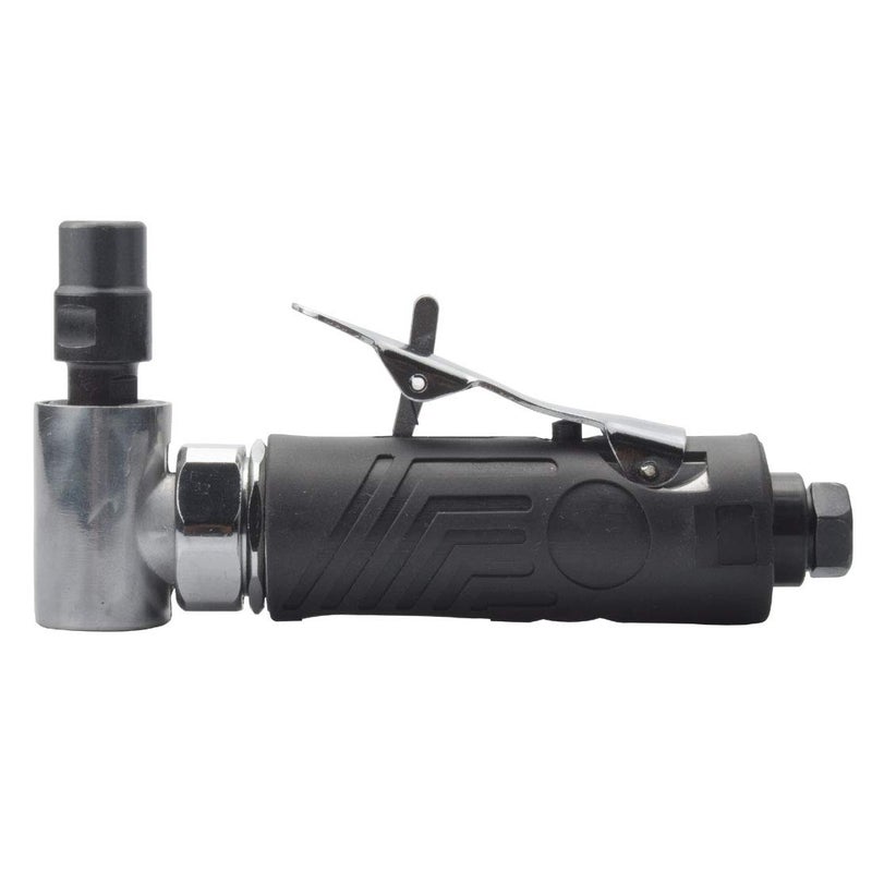 PROSHI 1/4-Inch Air Die Grinder With Rubber Sleeve - 90 Degree Angle Mini Pneumatic Edge Series - Image 2